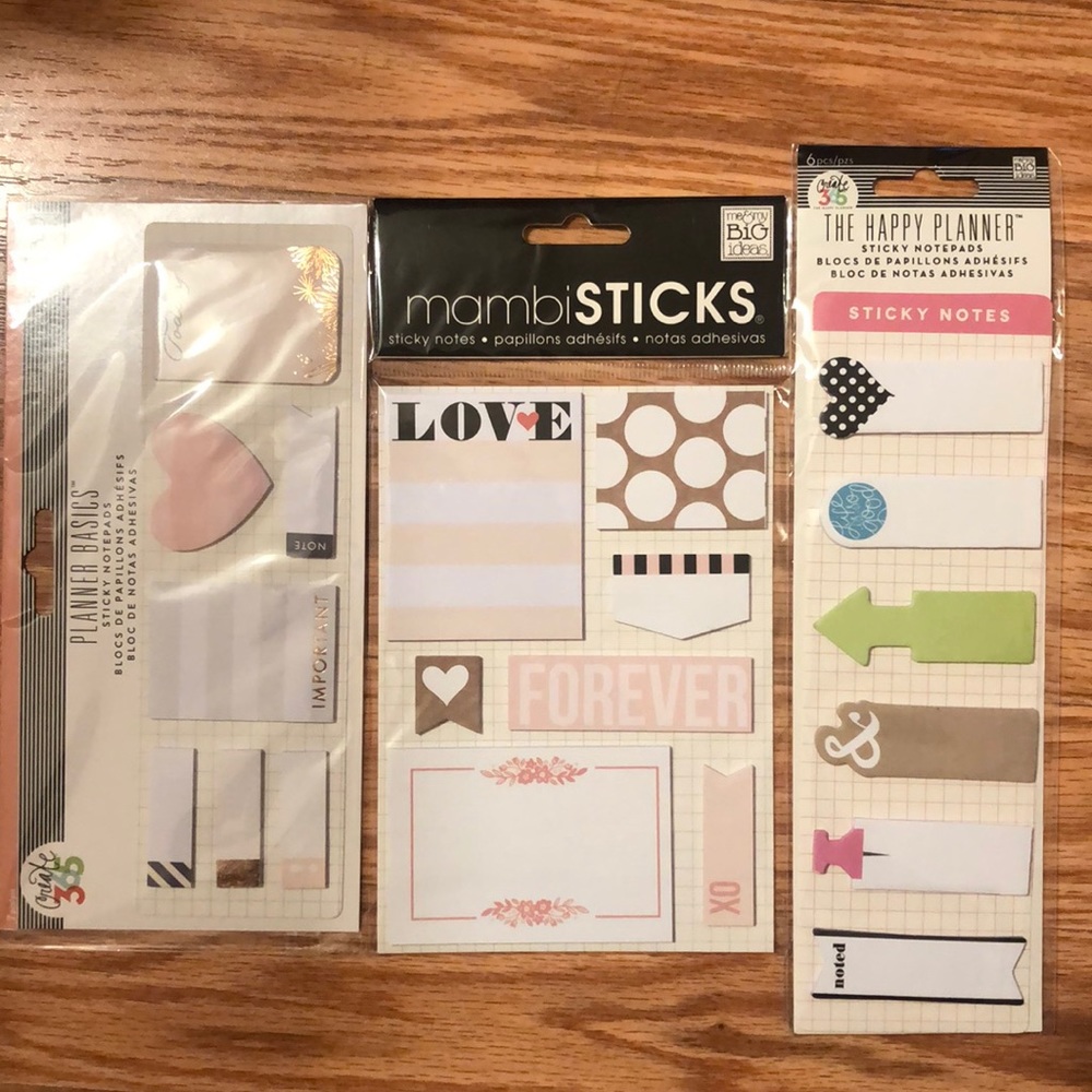 Sticky Notepads